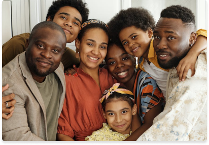 Group of People Hugging and Posing for a Picture